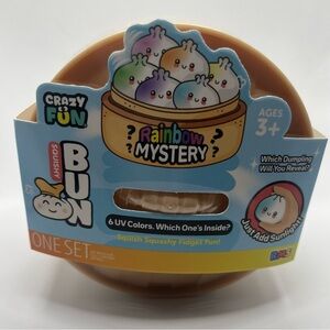 Squishy Bun Rainbow Mystery Toy